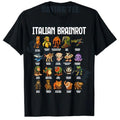 Italian Brain Rot T-Shirt Boys Fashion Bobrito, Bandito,Cocofanto Elefanto Graphic Outfit Tees