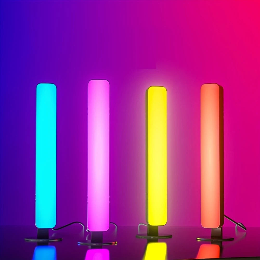 RGB Standup Light Bars w/ Music Rhythm Lights/ Upgraded USB Rechargeable Model