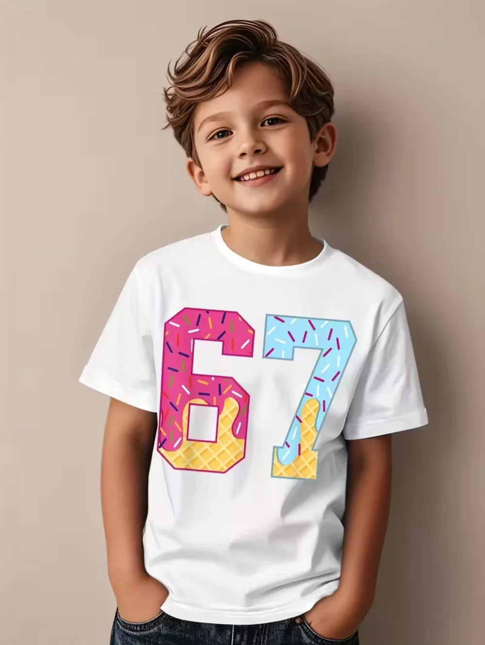 67 Number T-Shirt Multiple Variations