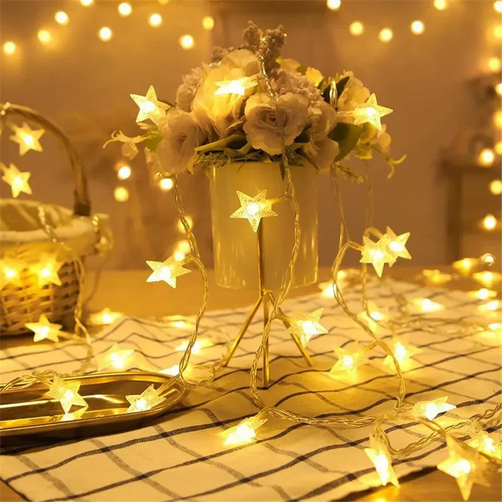 LED String Lights Outdoor/Indoor Star Chain Lights/Fairy Lights