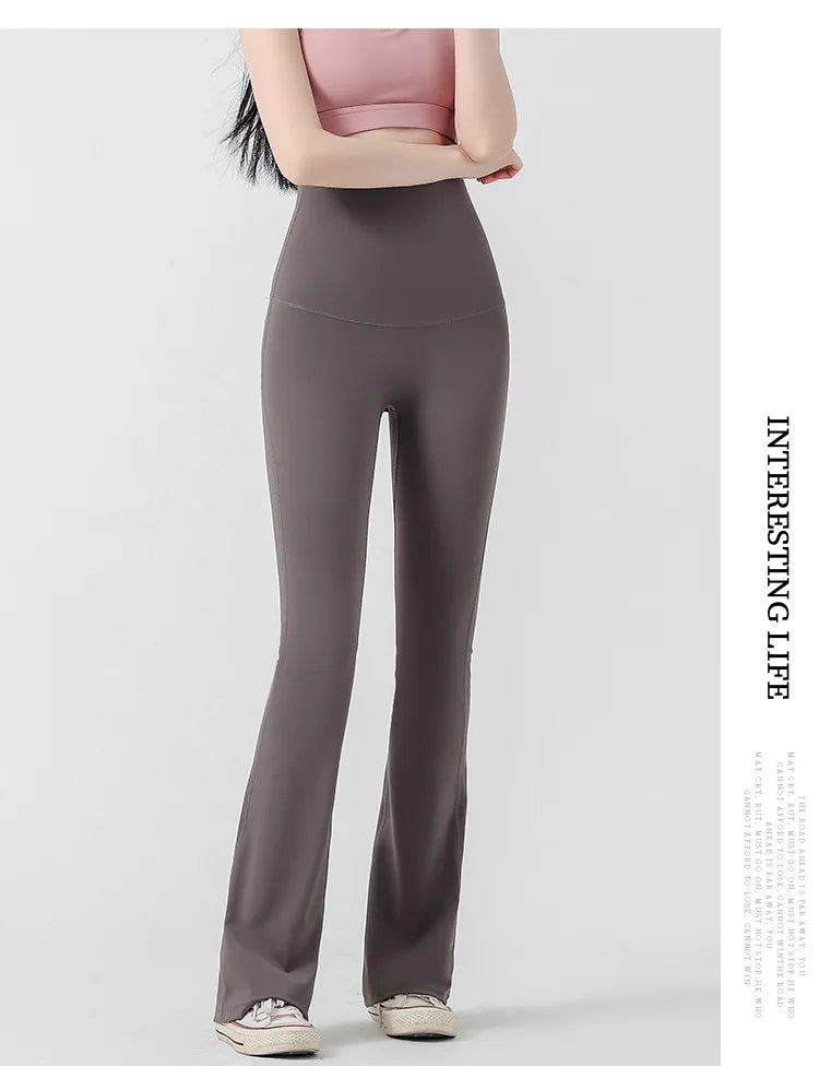 Maternity Leggings Flared High-waisted
