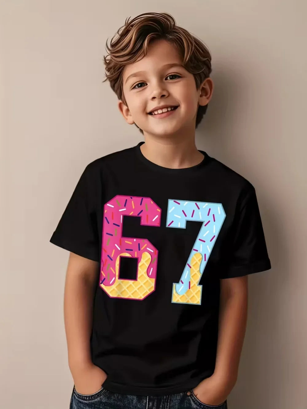 67 Number T-Shirt Multiple Variations