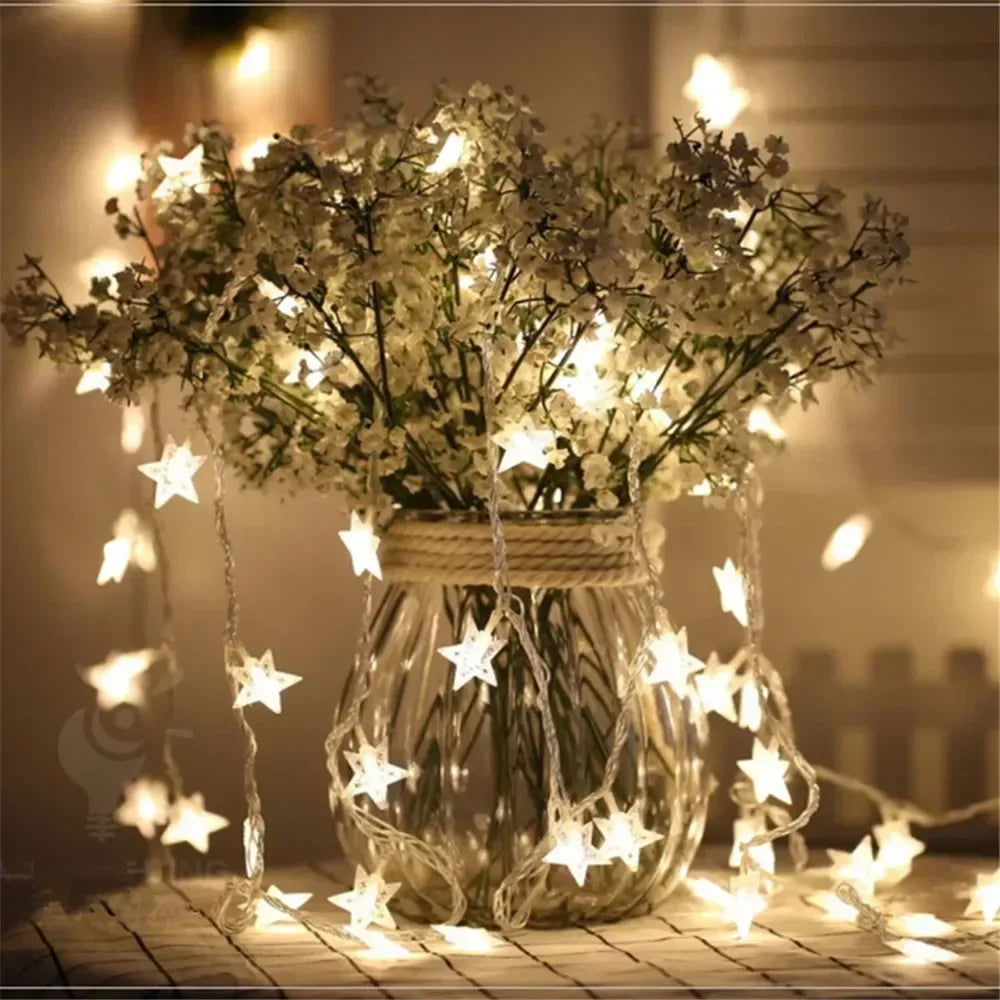 LED String Lights Outdoor/Indoor Star Chain Lights/Fairy Lights